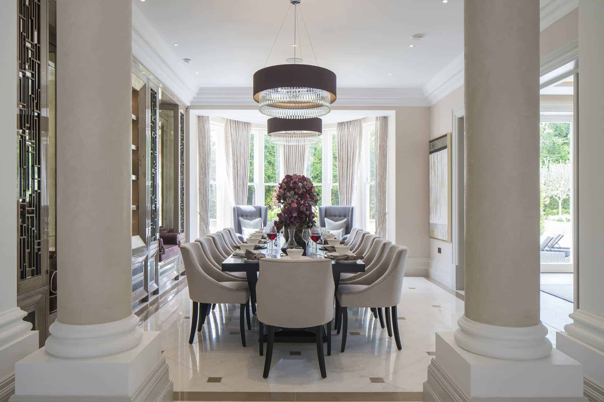 Luxury Dining Room Designs - Interior Designers London