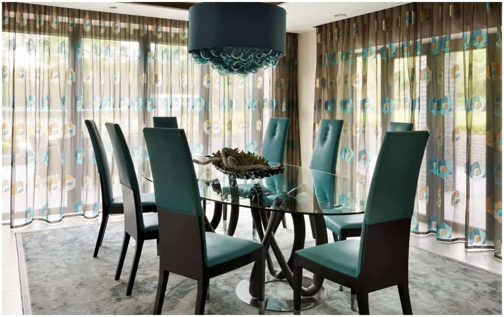 Green-Vibrant-Dining-Room-Decor