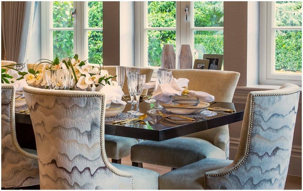 Luxury Dining Room Designs Interior, Designer Dining Room Chairs Uk