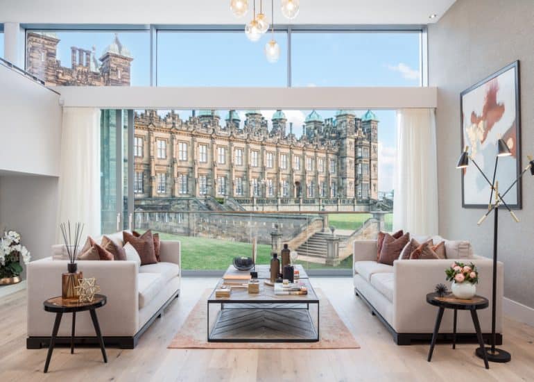 Decluttering and simplifying your home creates a sense of harmony as in this image