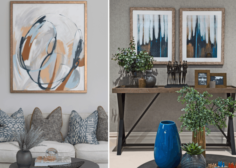 Replacing your artwork creates a fresh look for the New Year